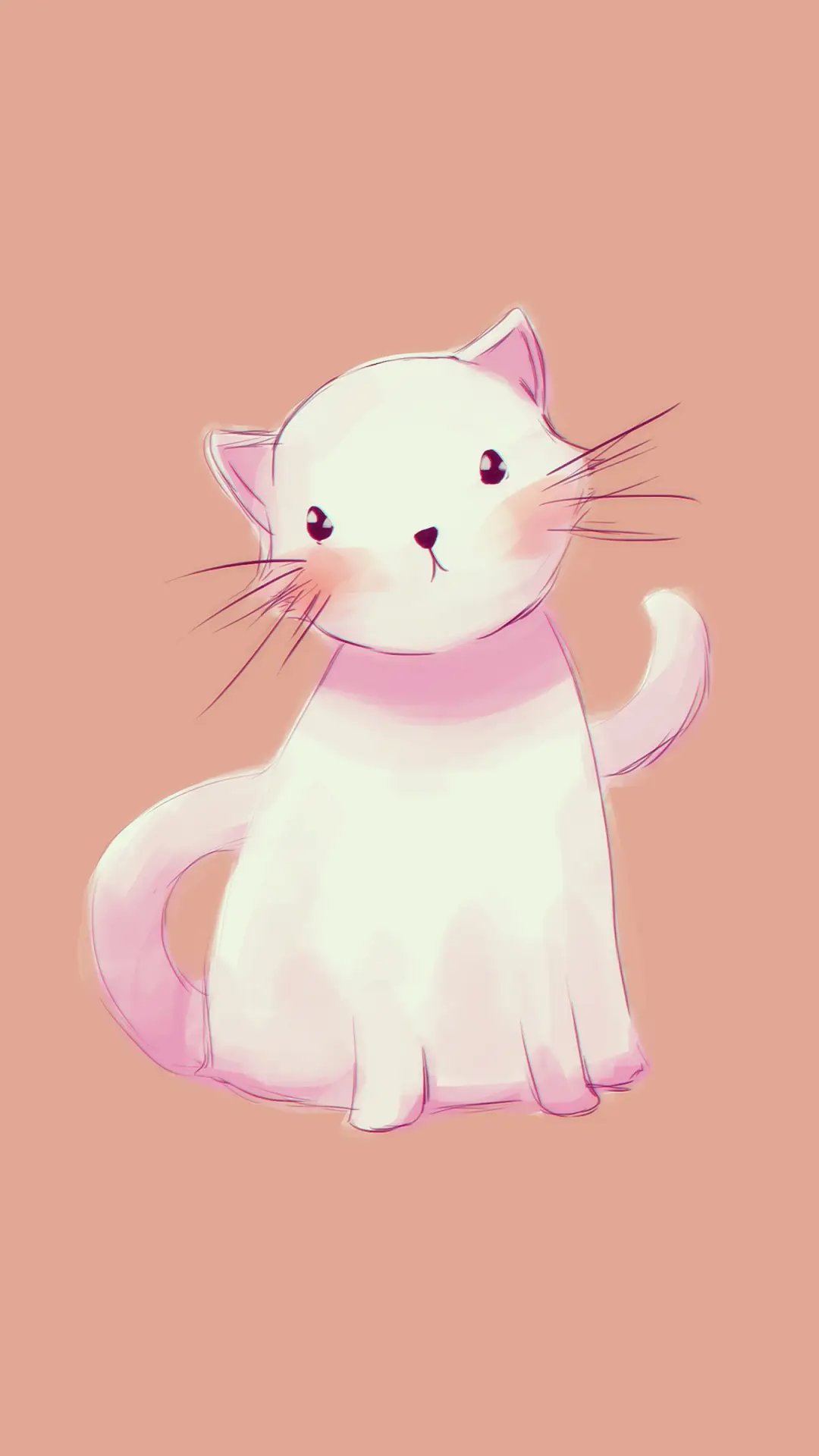 猫猫插画-拍信图库