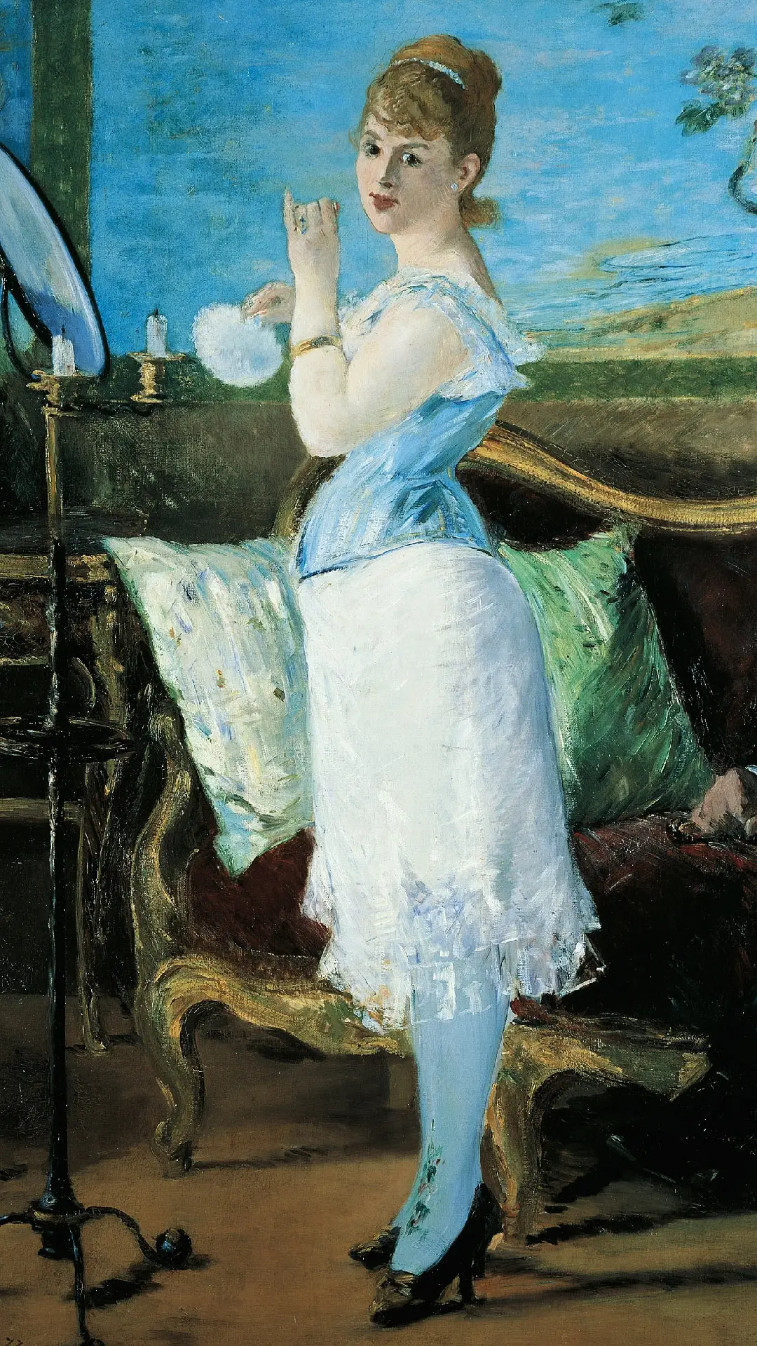 马奈的画中女郎