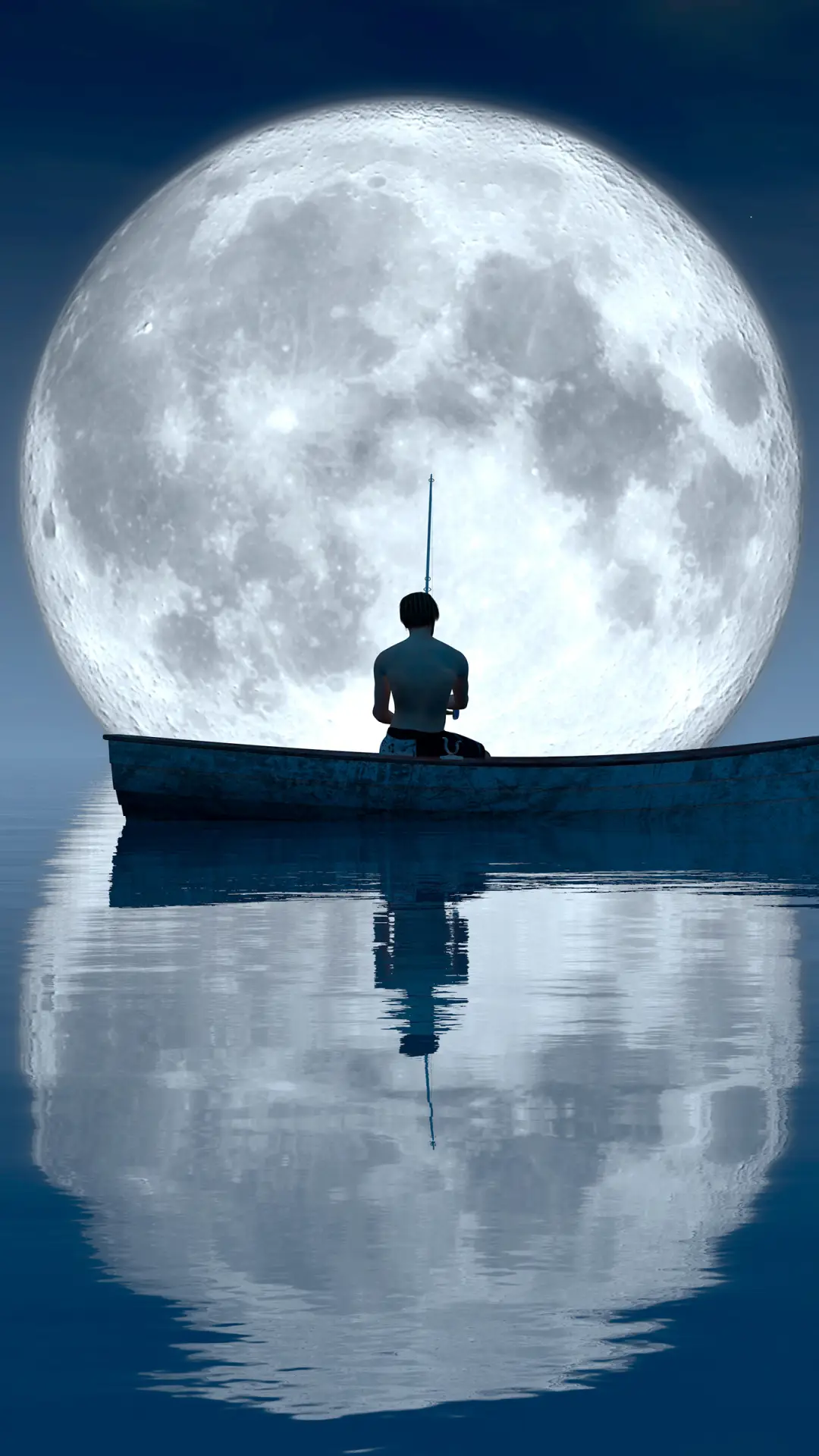 满月之美-拍信图库