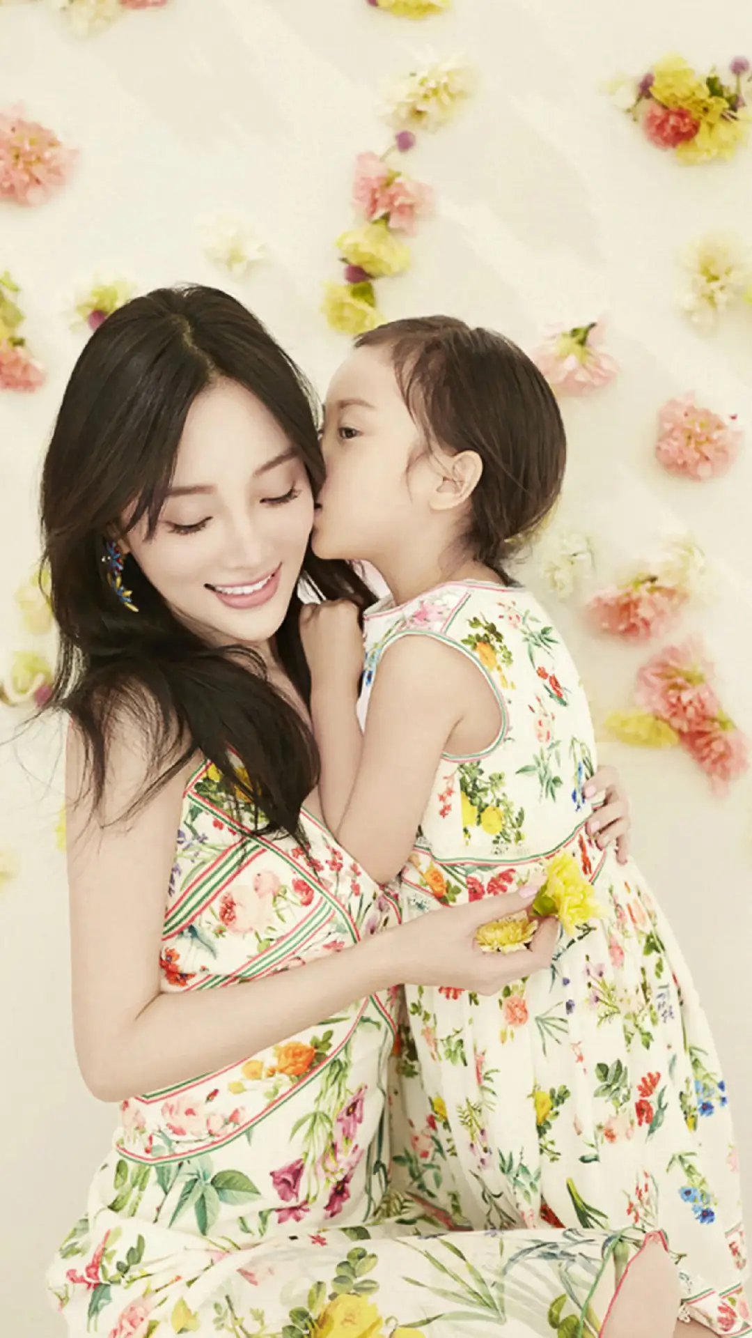 李小璐亲子写真