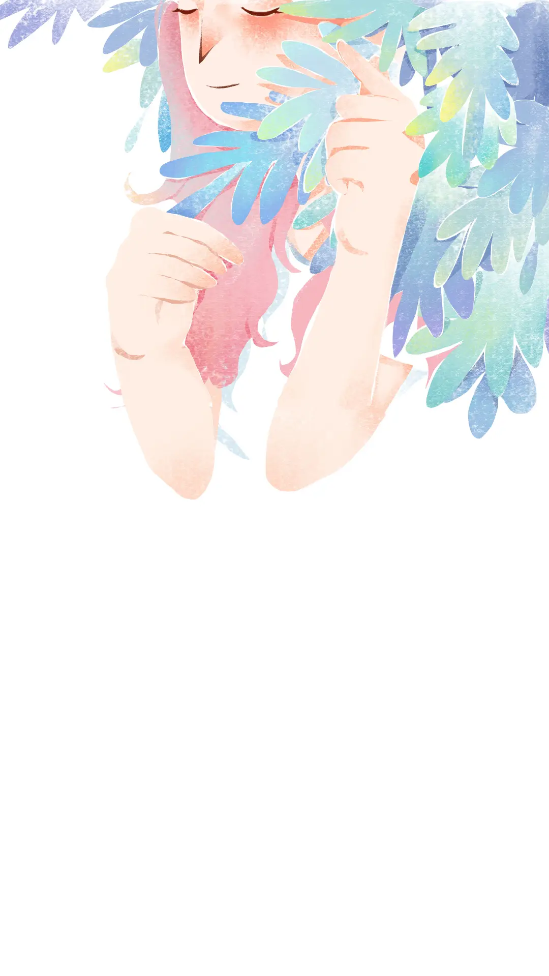 少女插画-视觉中国