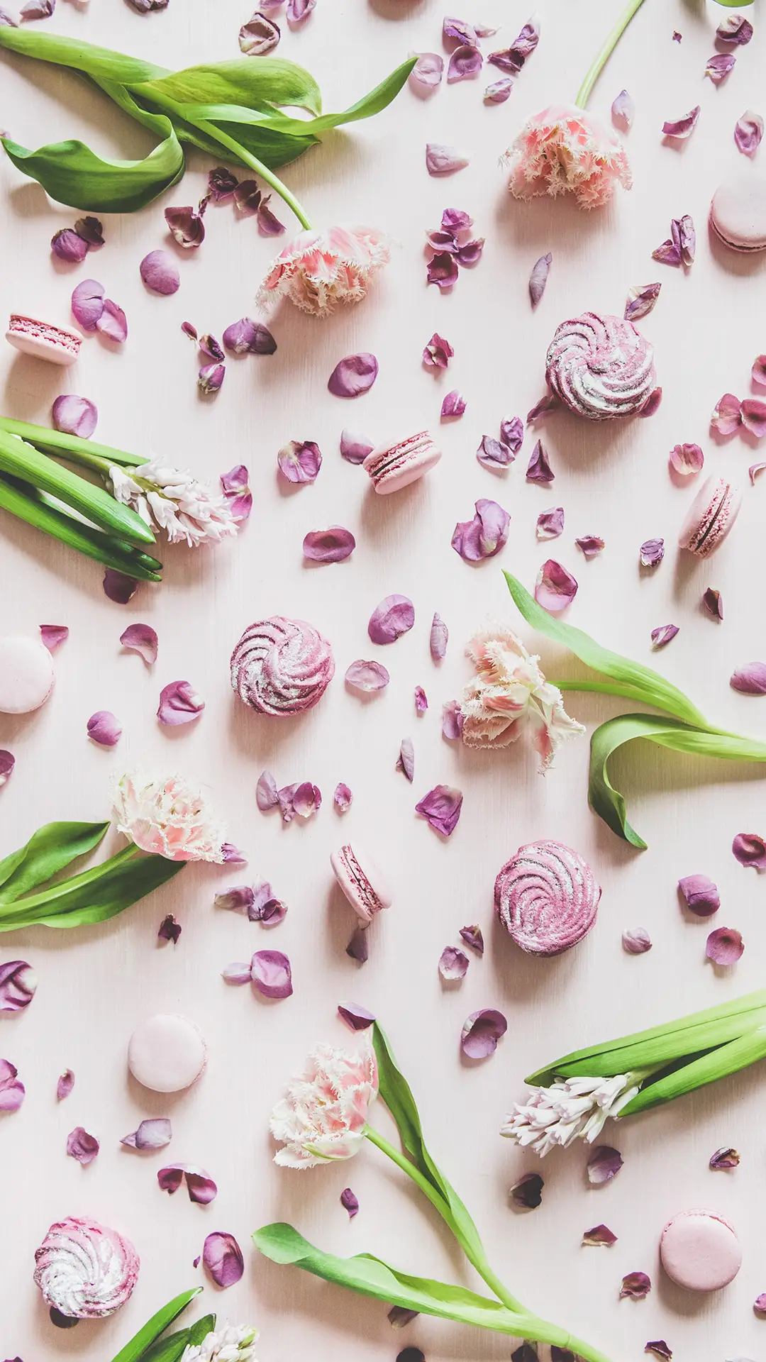 粉色系花卉-锐景创意