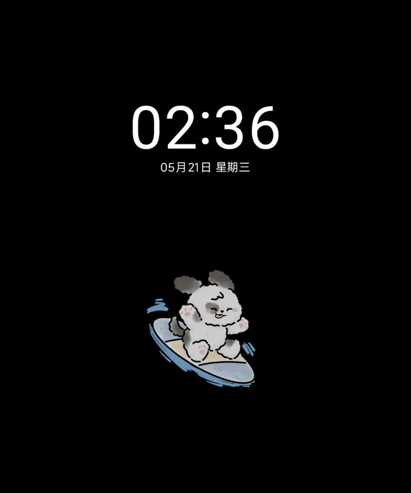 夏日沙滩小狗