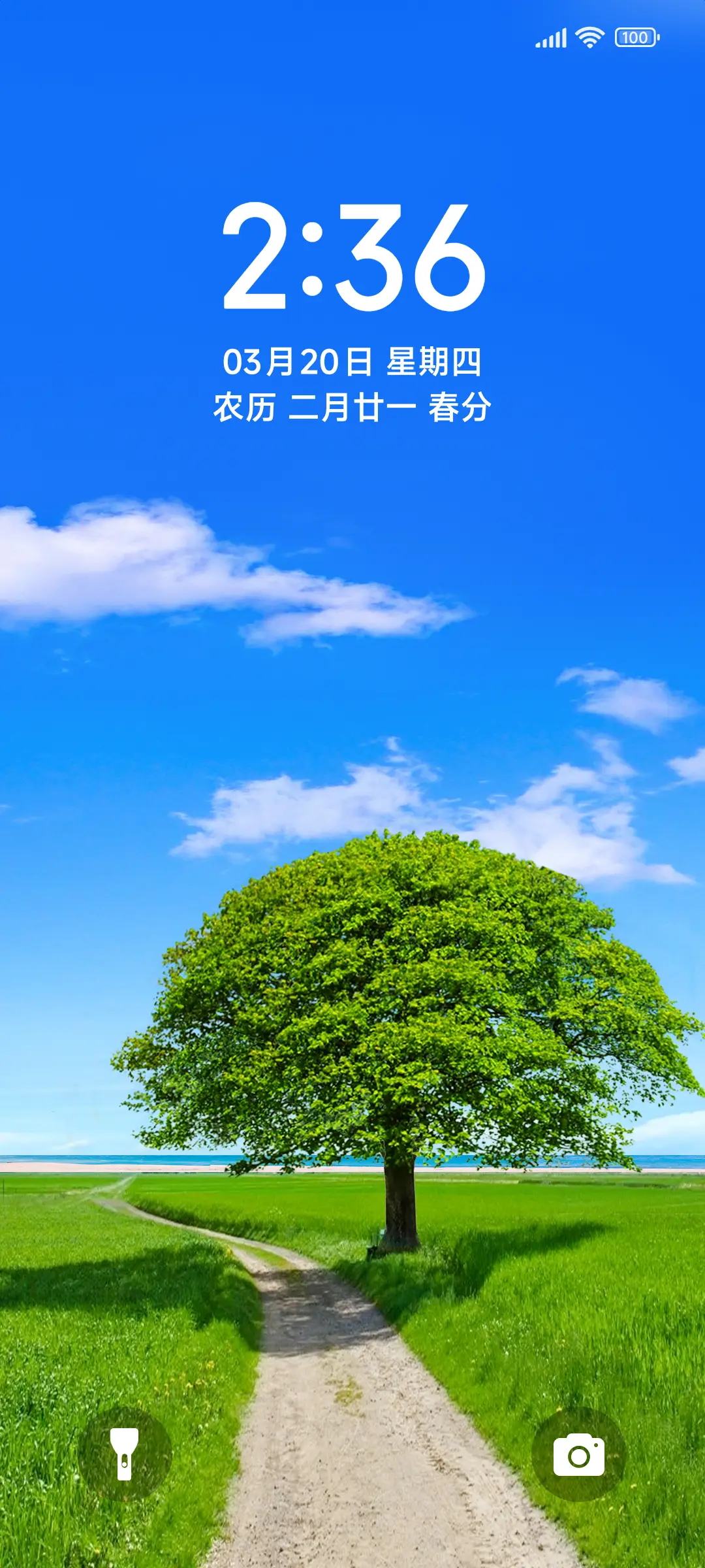 清新护眼乡间小路 - Screenshot 1