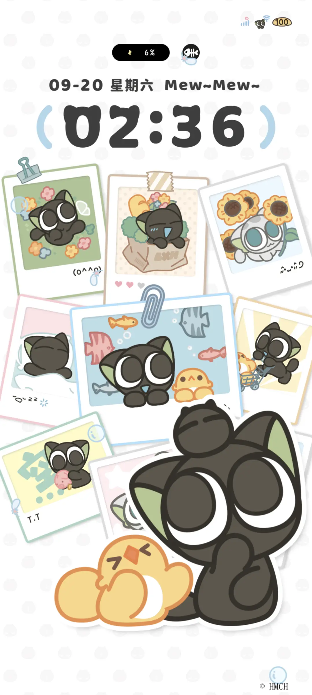 罗小黑 拍立得贴纸