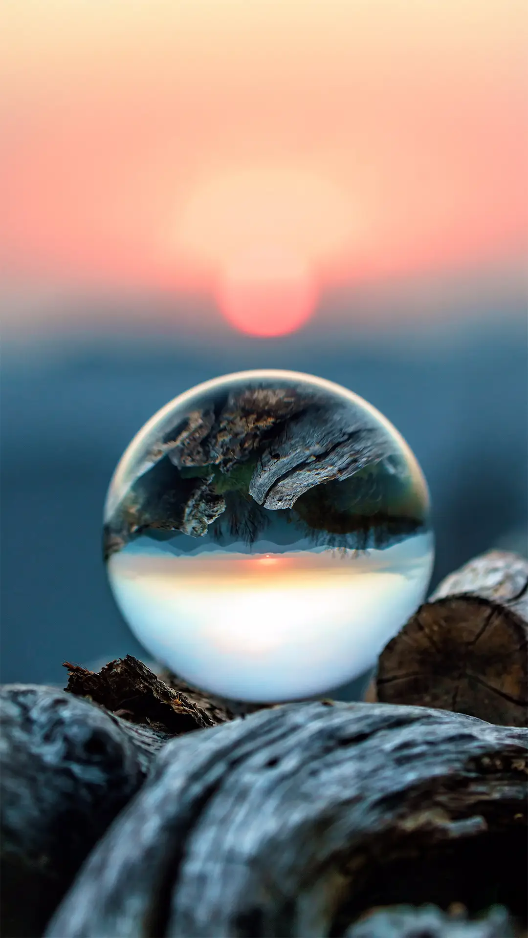 唯美浪漫水滴好看壁纸-锐景创意