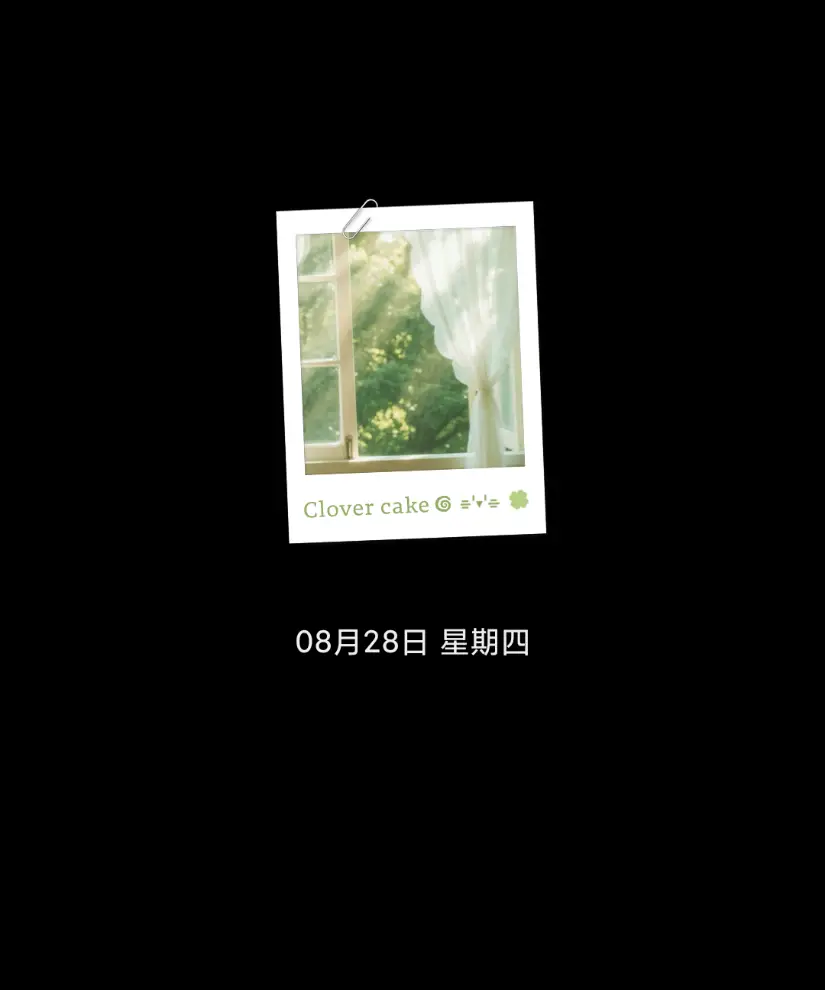 ins拼贴 四叶草小兔