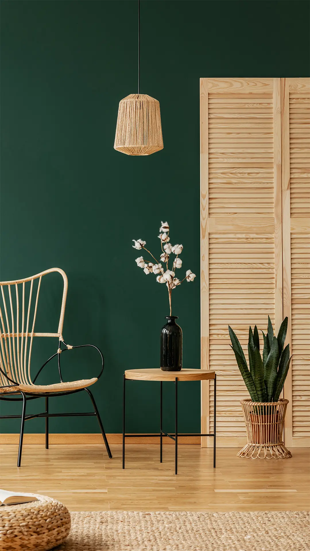 深色背景简约家居壁纸-锐景创意