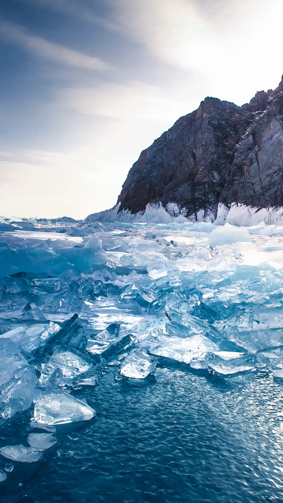 贝加尔湖的日与夜