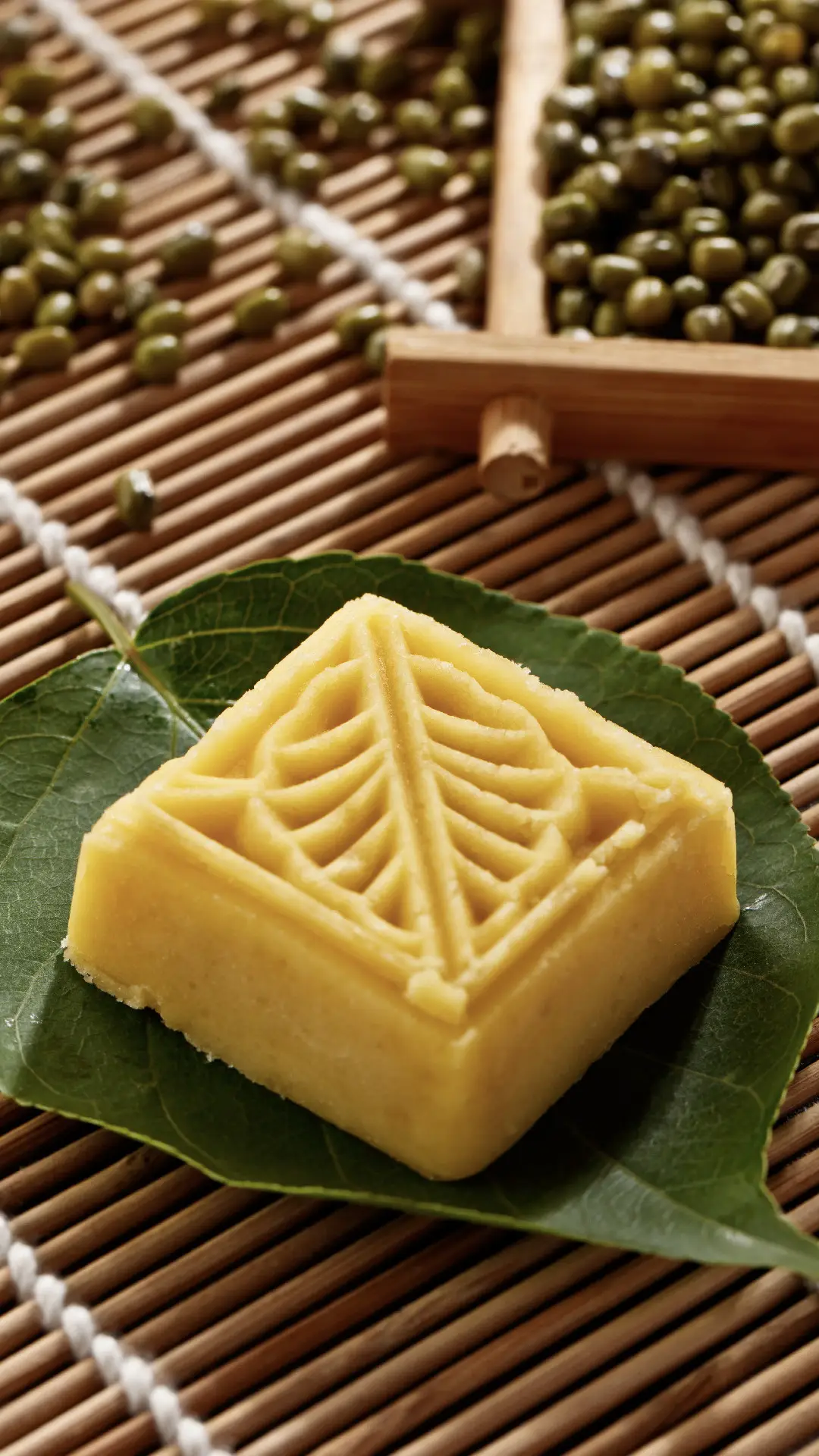 消暑小食绿豆糕