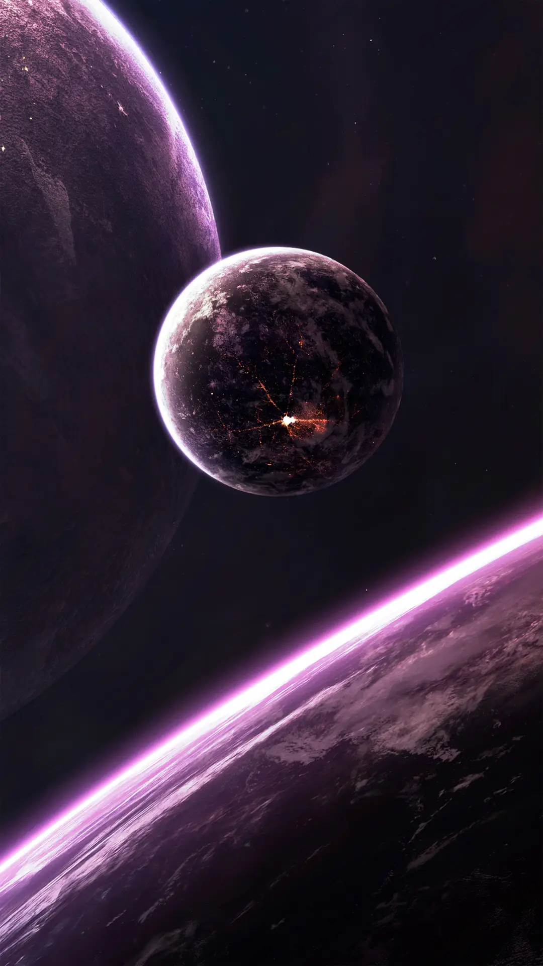 宇宙边缘壁纸-锐景创意