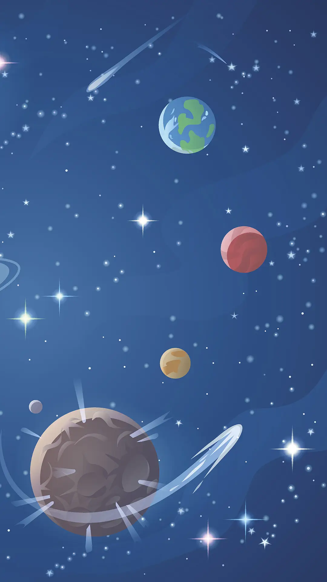 宇宙插画-【视觉中国】 