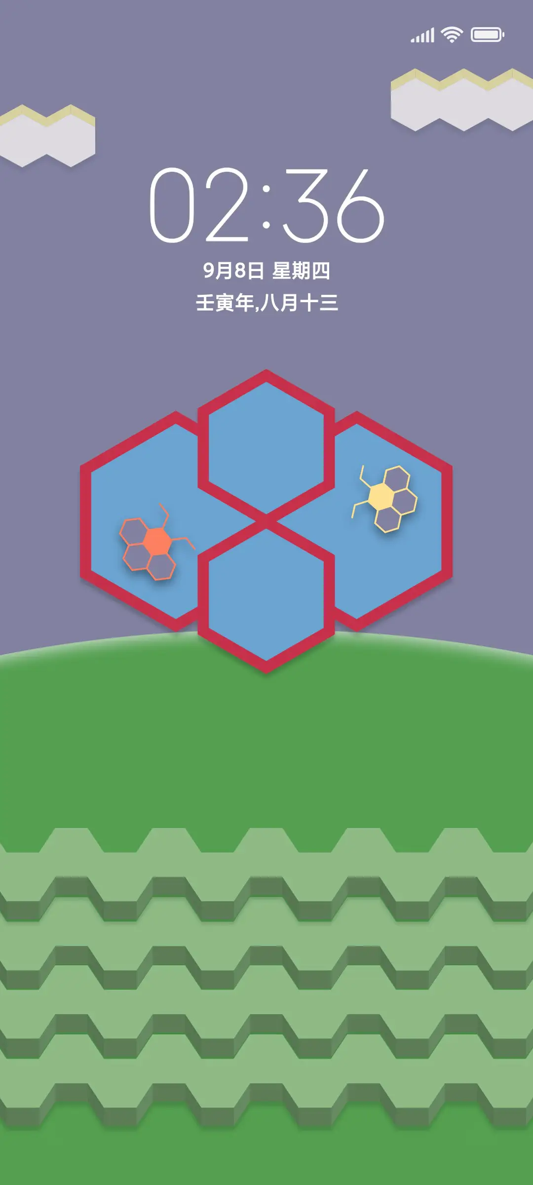 六边形蜜蜂六六