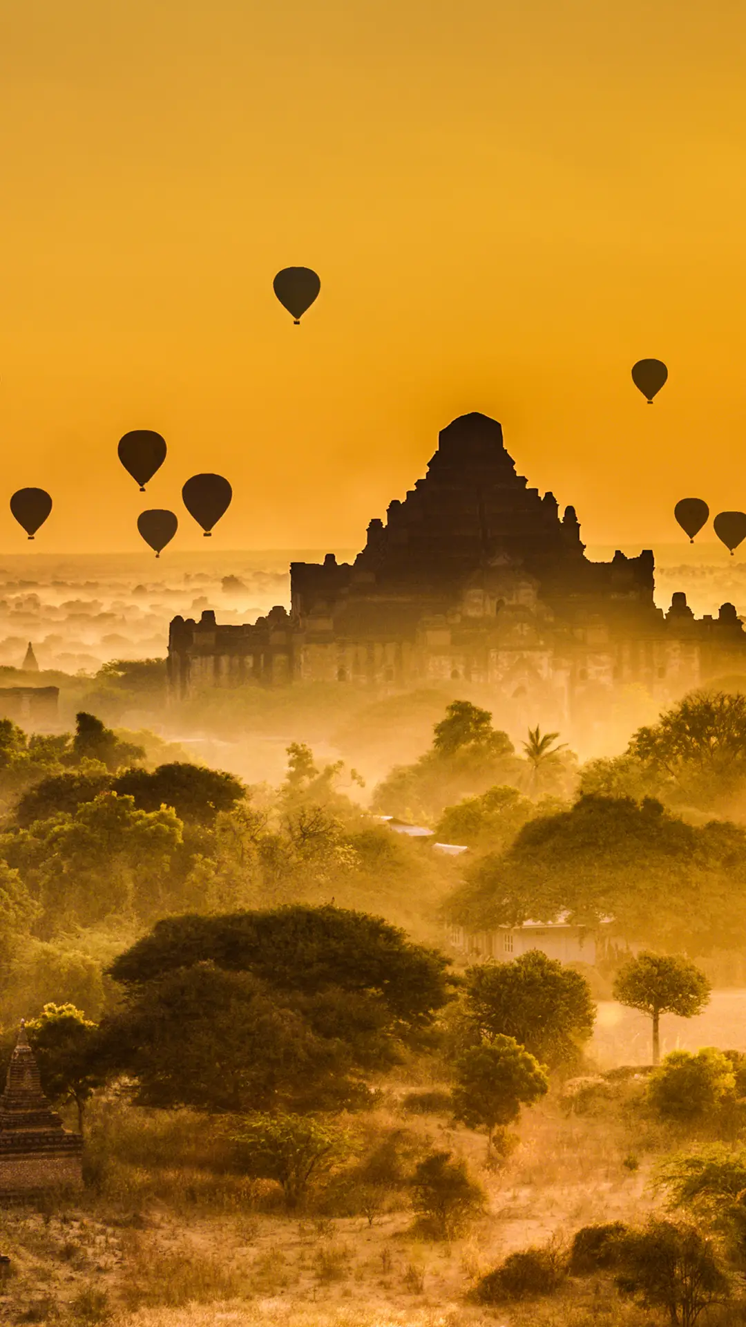 蒲甘 目之所及皆风景